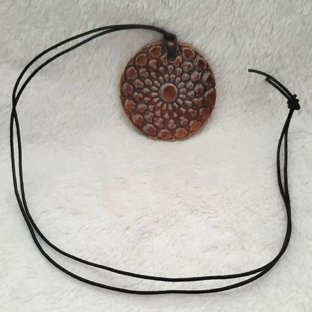 Artisan Made OOAK Pendant Necklace Signed